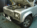 Установка кондиционера Land Rover Defender